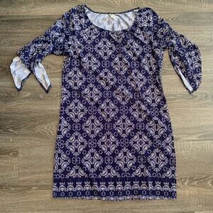 Tacera patterned dress